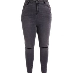 New Look Curves SHAPER Jeans Skinny Fit black. Szare rurki damskie New Look Curves, z elastanu. W wyprzedaży za 125,40 zł.