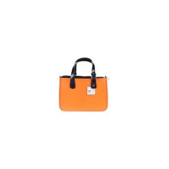 TORBA MEDIUM PRIMA ORANGE. Pomarańczowe torebki klasyczne damskie Doubleu bag, bez wzorów. Za 215,20 zł.