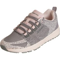 Buty sportowe damskie: Buty sportowe „Lauren” w kolorze szaro-jasnoróżowym