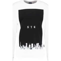 Bluzy męskie: Jack & Jones JORNEGATIVED CREW NECK ART Bluza cloud dancer
