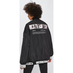 Miss Sixty - Kurtka bomber. Czarne płaszcze damskie marki Miss Sixty, s, z elastanu, długie. Za 769,90 zł.