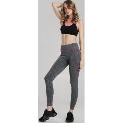 Szaro-Fuksjowe Legginsy Aquiriel. Szare legginsy damskie Renee, s, bez wzorów. Za 49,99 zł.