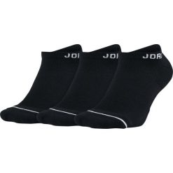 Skarpety Jordan Jumpman No-Show 3PPK (SX5546-010). Czarne skarpetki męskie marki Jordan, z poliesteru. Za 59,99 zł.