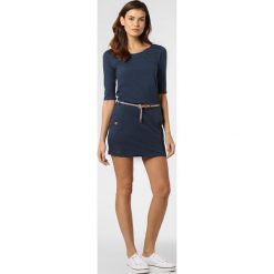 Ragwear - Sukienka damska – Tanya, niebieski. Niebieskie sukienki damskie Ragwear, na co dzień, l, bez wzorów, z tkaniny, bez kołnierzyka, bez rękawów. Za 219,95 zł.