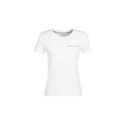 T-shirty z krótkim rękawem Only ONLKITA. Białe t-shirty damskie marki ONLY, s, bez wzorów, bez kołnierzyka. Za 69,00 zł.