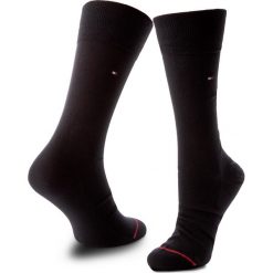 Skarpety Wysokie Męskie TOMMY HILFIGER - 352006001 Dark Navy 322. Niebieskie skarpetki damskie TOMMY HILFIGER, bez wzorów, z elastanu. Za 44,00 zł.