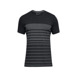Under Armour TEE-BLK SPORTSTYLE STRIPE, Odzież | Męskie | Pociąg | Koszula z krótkim rękawem | XL. Czarna koszulki męskie Under Armour, xl, w paski, bez kołnierzyka, z krótkim rękawem, krótkie. Za 244,43 zł.