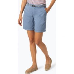 Esprit Casual - Spodenki damskie, niebieski. Niebieskie szorty damskie Esprit Casual, bez wzorów, z bawełny, eleganckie. Za 99,95 zł.