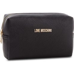 Kosmetyczka LOVE MOSCHINO - JC5391PP06LQ0000 Nero. Czarne kosmetyczki męskie marki Love Moschino, ze skóry ekologicznej. Za 209,00 zł.