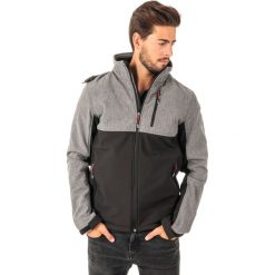 Kurtki sportowe męskie: Outhorn Kurtka softshell męska HOL18-SFM601 szara r. XXL