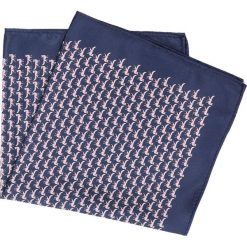 Poszetka special granatowy 236. Niebieskie poszetki męskie marki Recman, bez wzorów. Za 29,00 zł.