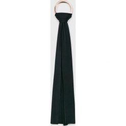 Trussardi Jeans - Szalik. Niebieskie szaliki męskie marki Trussardi Jeans, z wełny. W wyprzedaży za 159,90 zł.