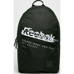 Reebok - Plecak. Czarne plecaki męskie marki Reebok, z materiału. W wyprzedaży za 99,90 zł.
