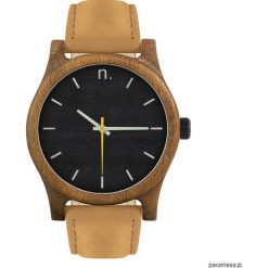 Drewniany zegarek męski classic 43 mm n013. Brązowe zegarki męskie Pakamera. Za 339,00 zł.