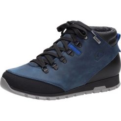 POLSKIE trekkingowe trapery damskie NIK 587 NV. Czarne buty trekkingowe damskie Nik, ze skóry, klasyczne, na wysokim obcasie. W wyprzedaży za 359,00 zł.