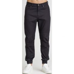 JEANSY SLIM FIT BIKER VERSACE JEANS. Czarne jeansy męskie Versace Jeans, m, z aplikacjami. Za 689,40 zł.