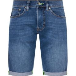 Szorty jeansowe Pierre Cardin 3033/6100. Niebieskie spodenki i szorty męskie Pierre Cardin, m, bez wzorów, z elastanu. Za 349,00 zł.