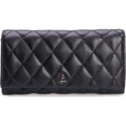 L'Atelier du Sac portfel Francine 9221 czarny z pashmina. Czarne portfele damskie L'Atelier du Sac, z aplikacjami. Za 219,00 zł.