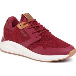 Sneakersy WRANGLER - Sequoia WM01072A Red 087. Czerwone sneakersy męskie Wrangler, bez zapięcia. Za 279,00 zł.