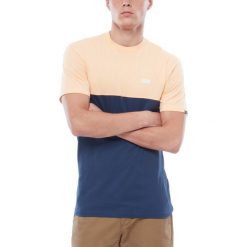 Vans Mn Colorblock Tee Dress Blues L. Różowe koszulki sportowe męskie marki Vans, m, z bawełny, z krótkim rękawem. Za 89,00 zł.