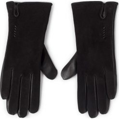 Rękawiczki Damskie JOOP! - 8273 Black 001. Czarne rękawiczki damskie JOOP!, bez wzorów, ze skóry. W wyprzedaży za 229,00 zł.