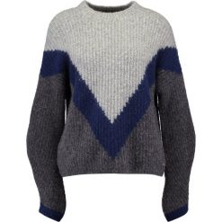 Swetry klasyczne damskie: Delicatelove Sweter anthracite