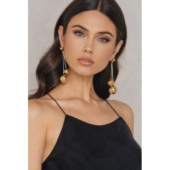Ettika Kolczyki Modern Lifestyle - Gold. Brązowe kolczyki damskie Ettika, na sztyftcie. W wyprzedaży za 48,59 zł.