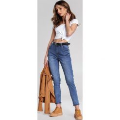 Niebieskie Jeansy Lollaia. Niebieskie jeansy damskie Renee. Za 109,99 zł.