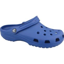 Crocs Classic Clog 10001-405 klapki uniseks granatowe 39/40. Klapki męskie Crocs, bez wzorów, z materiału. W wyprzedaży za 119,99 zł.