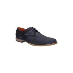 Derby Bugatti Wizytowe skórzane sznurowane 311-24901-1400. Czarne buty wizytowe męskie Bugatti, na sznurówki. Za 249,99 zł.