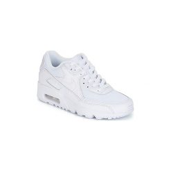 Buty Dziecko Nike AIR MAX 90 MESH GROUNDSCHOOL. Białe trampki chłopięce Nike, z meshu. Za 399,99 zł.