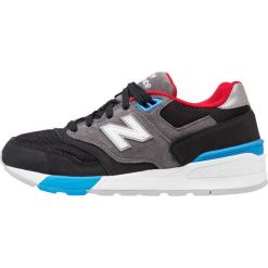 New Balance ML597 Tenisówki i Trampki mottled dark grey. Szare tenisówki damskie New Balance, z materiału. W wyprzedaży za 335,20 zł.