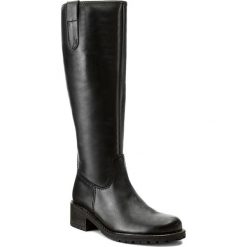 Buty zimowe damskie: Oficerki GABOR – 76.097.90 Schwarz