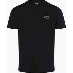 EA7 Emporio Armani - T-shirt męski, niebieski. Niebieskie t-shirty męskie EA7 Emporio Armani, s, z nadrukiem, z bawełny, bez kołnierzyka. Za 229,95 zł.