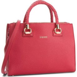 Torebka LIU JO - M Satchel Zip Manhat N68093 E0087 Red 91656. Czerwone torebki klasyczne damskie Liu Jo, ze skóry ekologicznej, bez dodatków. Za 739,00 zł.