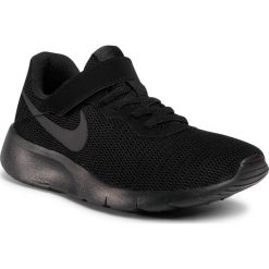 Buty NIKE - Tanjun (PSV) 844868 001 Black/Black. Czarne półbuty dziewczęce Nike, na rzepy. Za 169,00 zł.