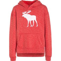 Abercrombie & Fitch CORE Bluza z kapturem red. Czerwone bluzy chłopięce marki Abercrombie & Fitch, z bawełny, z kapturem. W wyprzedaży za 125,30 zł.