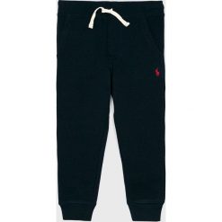 Polo Ralph Lauren - Spodnie dziecięce 92-104 cm. Niebieskie spodnie chłopięce Polo Ralph Lauren, bez wzorów, z bawełny. Za 259,90 zł.
