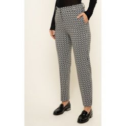 Spodnie materiałowe TOMMY HILFIGER Tedi Ankle WW0WW26499. Czarne spodnie damskie TOMMY HILFIGER, z poliesteru. W wyprzedaży za 419,00 zł.