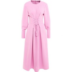Sukienki: Tibi DRAPE CORSET MIDI DRESS Sukienka letnia pink