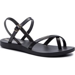 Sandały IPANEMA - Fashion Sand. VII Fem 82682 Black/Black 20766. Czarne klapki damskie Ipanema, bez wzorów, z tworzywa sztucznego, bez obcasa. Za 89,99 zł.