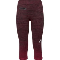 Legginsy sportowe "Maia" w kolorze bordowym. Czerwone legginsy sportowe damskie Odlo Women, xs, bez wzorów, z materiału, na fitness i siłownię. W wyprzedaży za 119,95 zł.