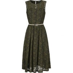 Voodoo Vixen Sophia Vintage Sukienka zielony. Zielone sukienki damskie marki Voodoo Vixen, xl, w koronkowe wzory, z koronki, vintage, z dekoltem na plecach, bez rękawów. Za 346,90 zł.