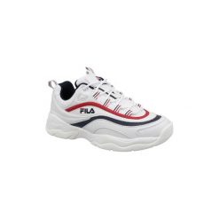 Buty Fila Ray Low WMN 1010562-150. Szare trampki i tenisówki damskie Fila, bez wzorów, bez zapięcia. Za 399,99 zł.
