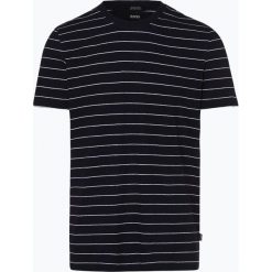 BOSS - T-shirt męski – Tiburt 105, niebieski. Niebieskie t-shirty męskie Boss, s, bez wzorów, z bawełny, bez kołnierzyka. Za 399,95 zł.