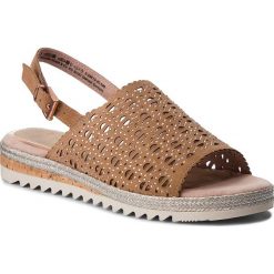 Espadryle MARCO TOZZI - 2-28613-20 Rose Comb 596. Brązowe espadryle damskie marki Marco Tozzi, z materiału. W wyprzedaży za 139,00 zł.