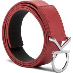 Paski damskie: Pasek Damski CALVIN KLEIN BLACK LABEL – Ck Logo Belt 3.5 K60K602141 100 618