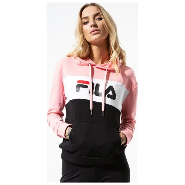 Fila Bluza Lori Hoody , różowy, rozmiar M. Różowe bluzy damskie Fila, s, bez wzorów, z bawełny, bez rękawów, bez kaptura. W wyprzedaży za 279,99 zł.