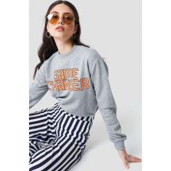Bluzy damskie: NA-KD Trend Bluza Game Changer – Grey
