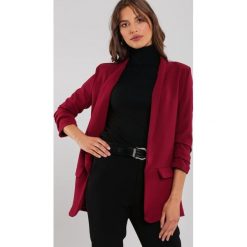 Bordowa Marynarka Sleuth. Czerwone marynarki damskie Renee, m, bez wzorów. Za 119,99 zł.